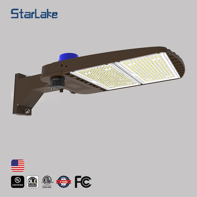 70W-500 Watt LED Parking Lot Lights Commercial 150LM/W Efficacy