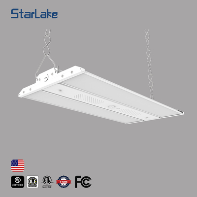Dimmable 400W LED Linear Highbay Light 5000K CRI Suspended Installation 13000lm