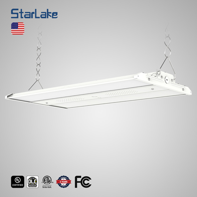 White Industrial LED Linear Highbay Light Aluminum Material