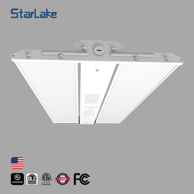 300W 5000K LED Linear Highbay Light 3Power / 3CCT Adjustable Led Shop Lights For Workshop
