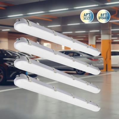 Triproof LED Batten Light With Selectable Color Temperature 3500K/ 4000K/ 5000K/ 5700K/ 6500K