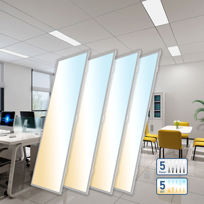 USA In Stock LED Flat Panel Light ETL DLC Premium 3Power 3CCT Switchable 277V 347V 130lm/w
