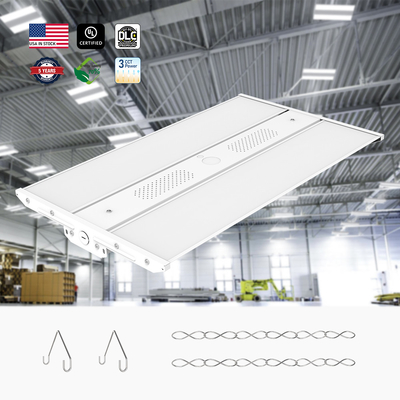 220W Linear High Bay LED Light Suspended Installation 3CCT Adjustable 3000K 4000K 5000K