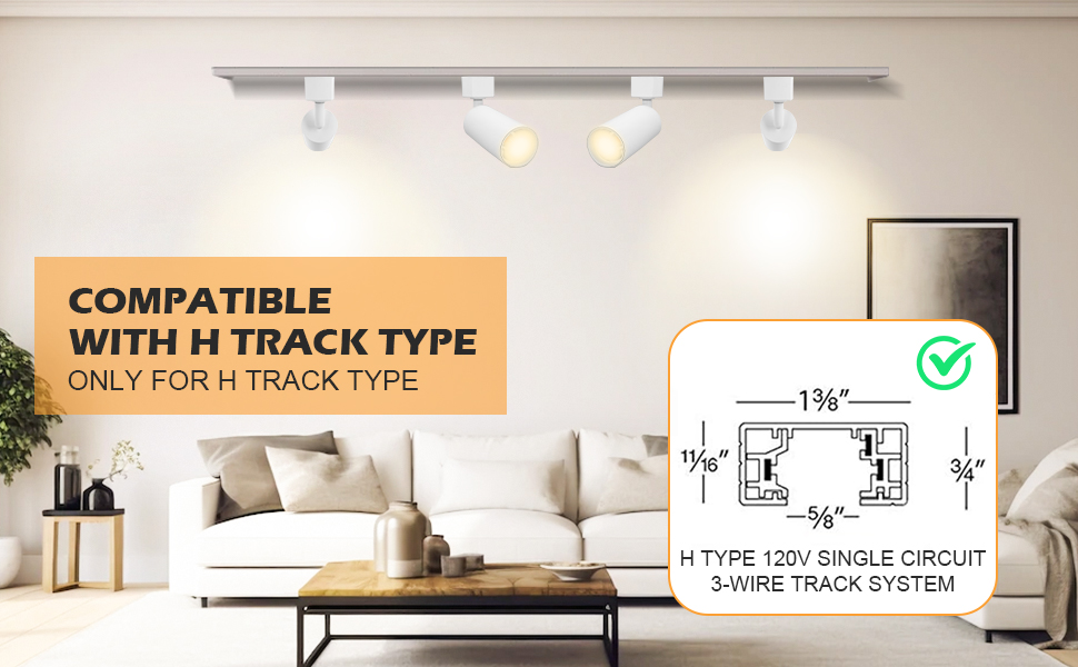 2700K-4000K LED Spot Light Fixtures , 110Lm/w IP20 LED Track Lamp 2